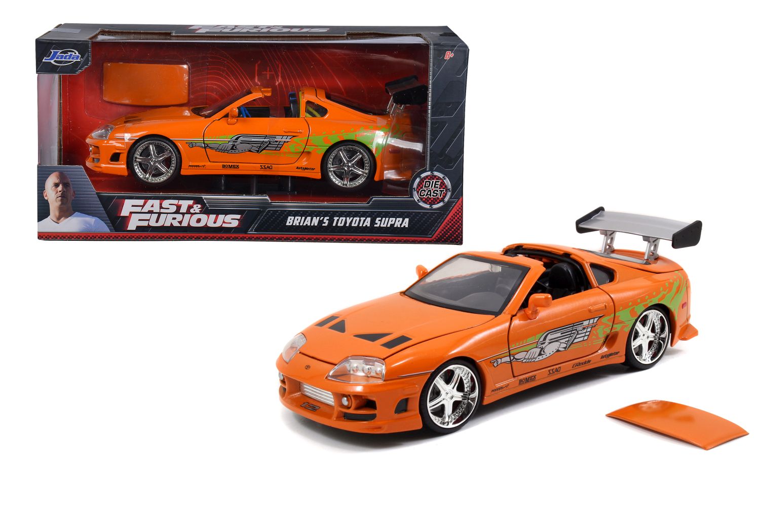 Rýchlo a zbesilo auto 1995 Toyota Supra 1:24